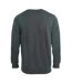 Mens Crest Crew Neck Sweatshirt Black Aquascutum-2
