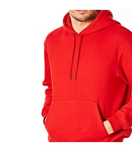 Mens Pull Over Hoodie Red RIPT Essentials