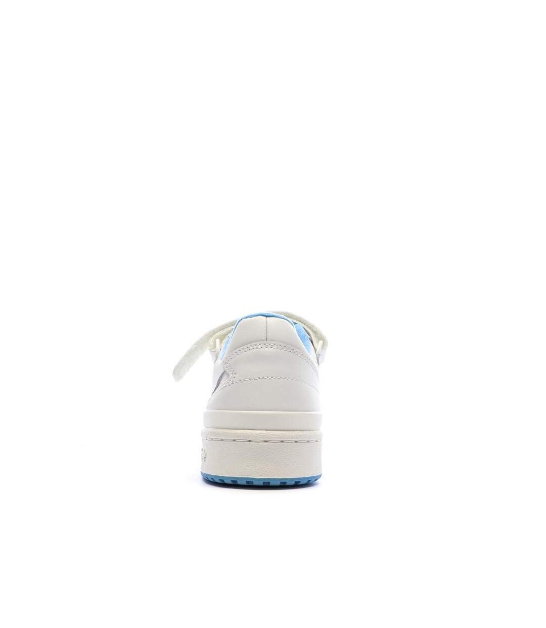 Baskets blanche/bleu adidas forum low-3