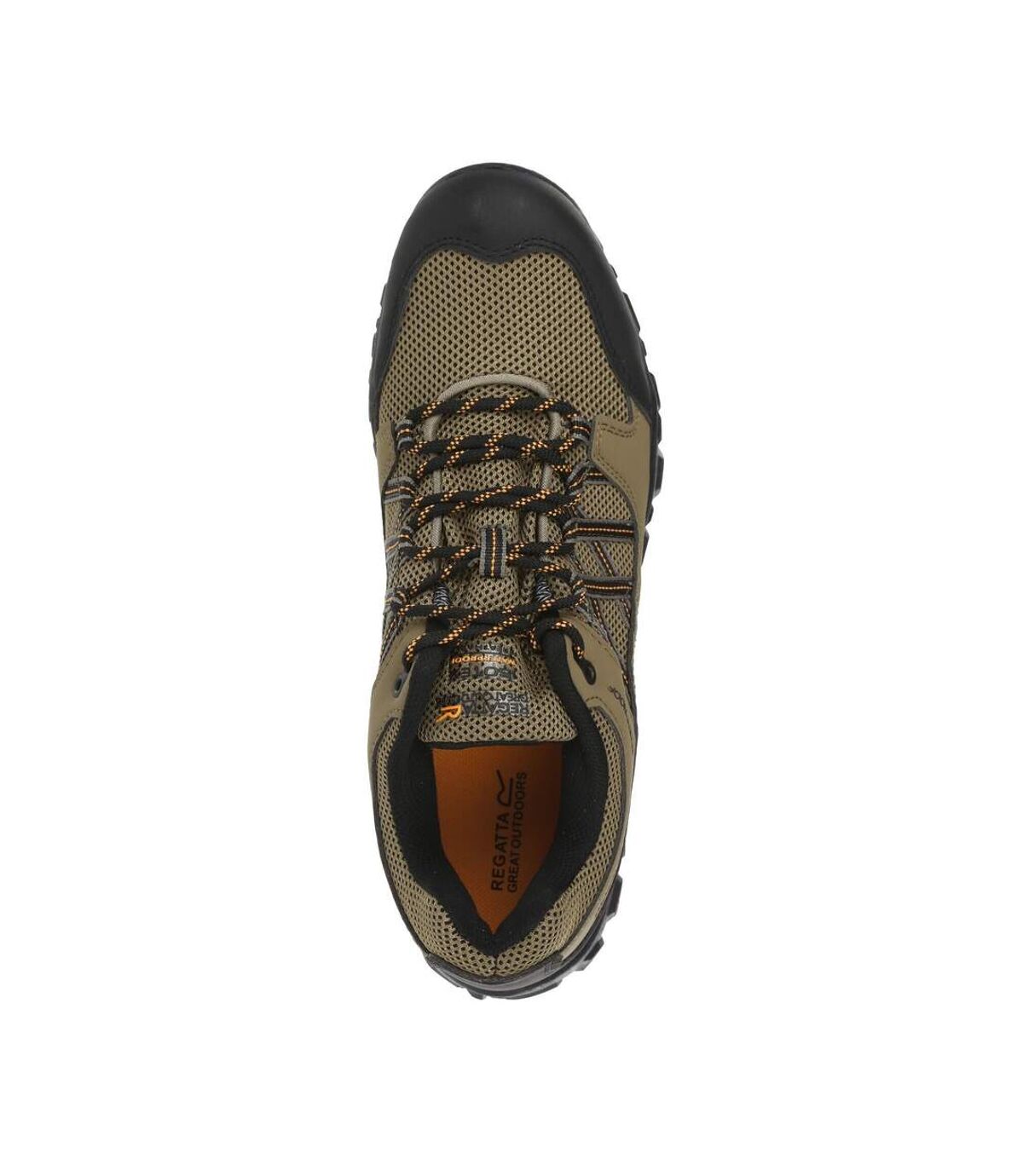 Regatta - Chaussures de randonnée EDGEPOINT - Homme (Beige foncé / Orange) - UTRG4168