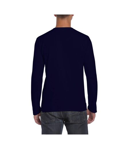Gildan - T-shirt à manches longues - Hommes (Bleu marine) - UTBC488