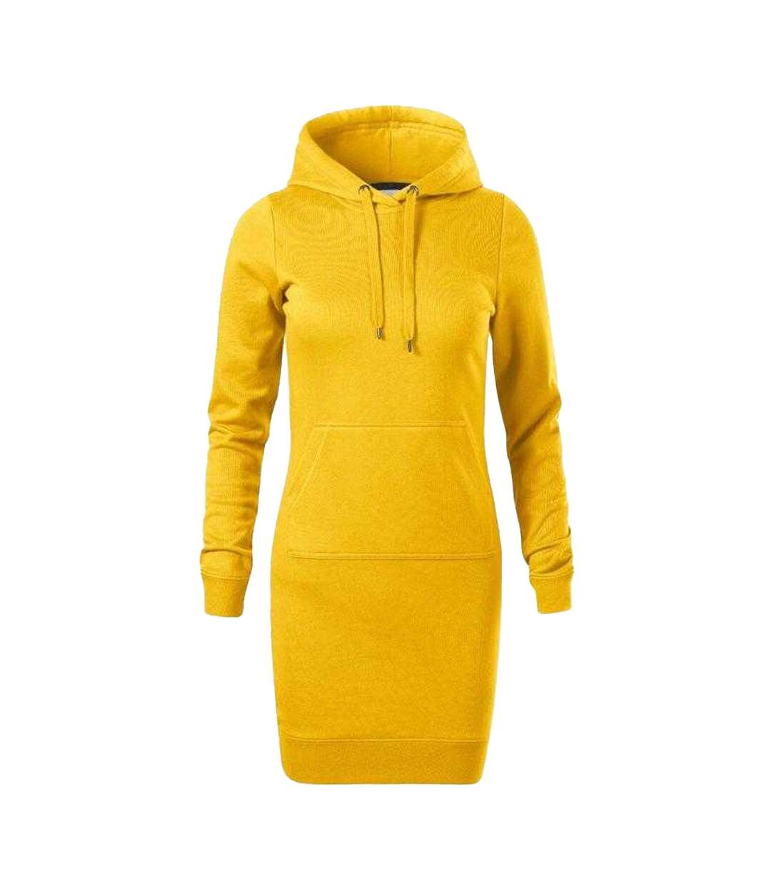 Robe À Capuche Snap Femme Jaune Malfini-1