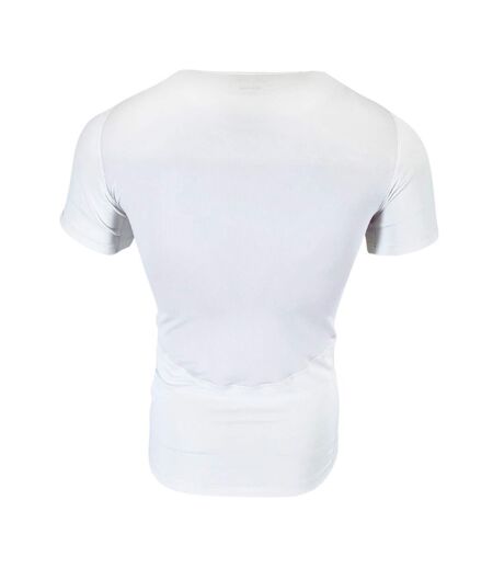 T-shirt Manches Courtes Techfit Homme Blanc Adidas