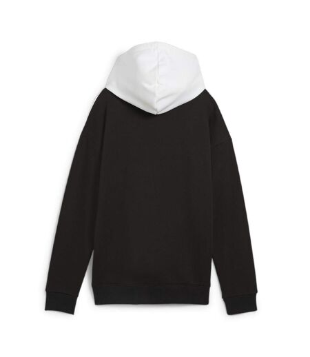 Sweat noir/blanc femme puma power - l