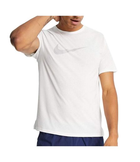 Maillot de sport Blanc Homme Nike Df Run Miler - M