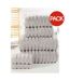 Pack of 6  Ribbed towel bale set  one size silver Rapport-1