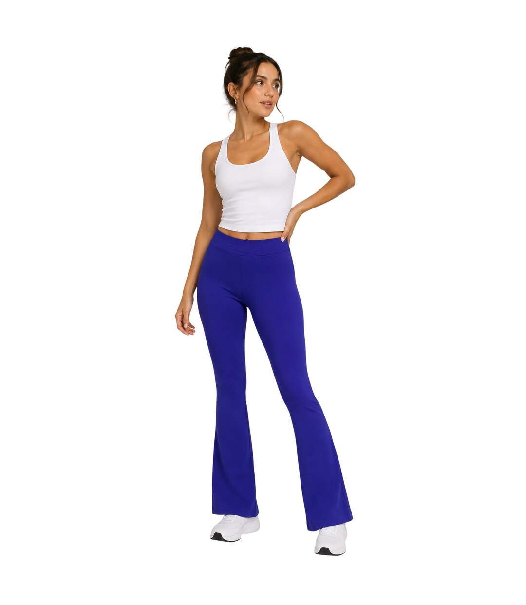 Legging Femme Violet Off White-4