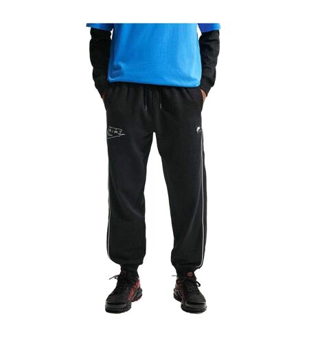 Pantalon De Jogging Motif/style Logo Brodé Air Homme Noir Blanc Nike