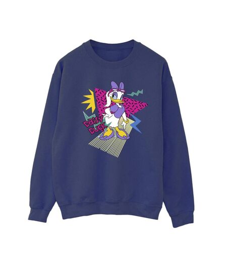 Disney Sweatshirt cool Daisy Duck Femme/Ladies (Bleu marine) - UTBI28449
