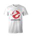 T-shirt Motif/style Fantôme Homme Blanc Ghostbusters-1