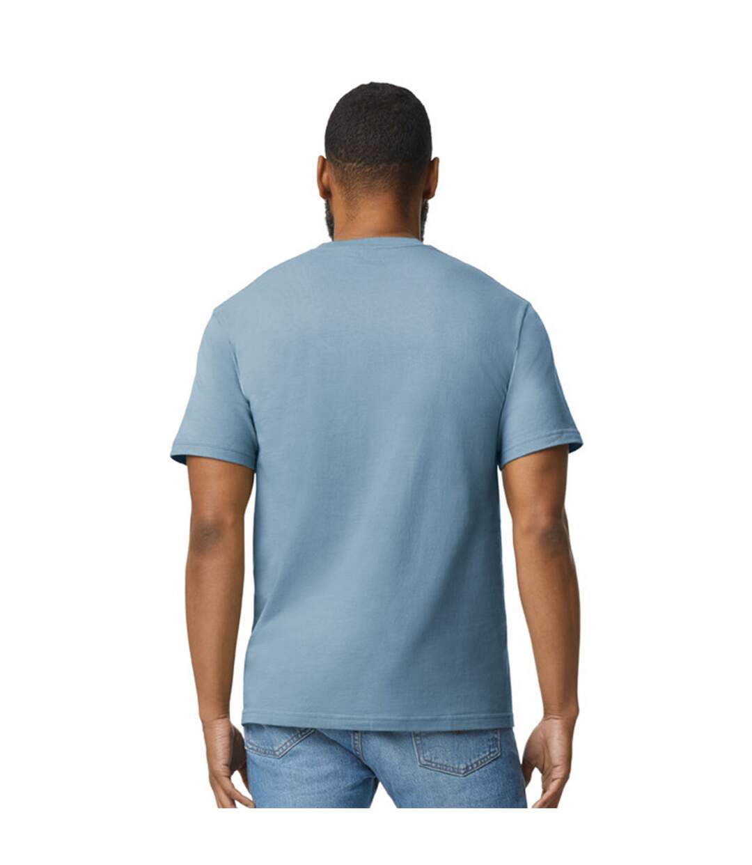 T-shirt Softstyle Adulte Bleu De Gris Gildan-2