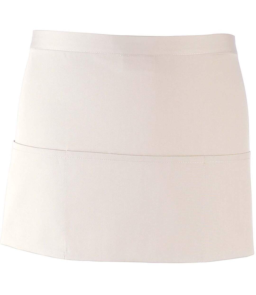 Mini tablier taille - 3 poches - PR155 - blanc-1
