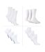 Lot de 12 paires de chaussettes unisexes pour diabétiques-1