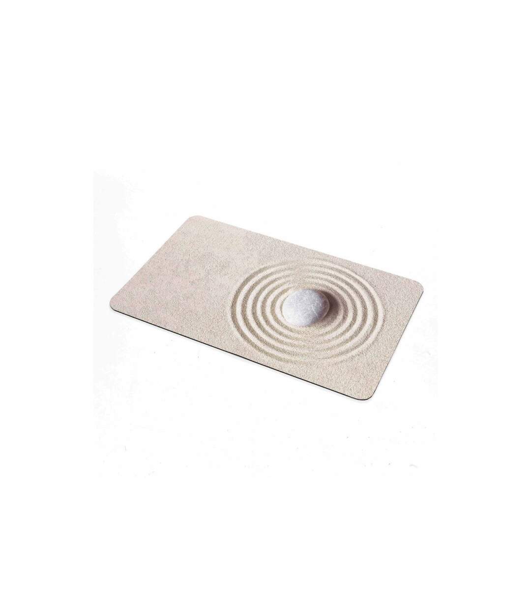 Tapis de Bain Imprimé Serena 50x80cm Beige-4
