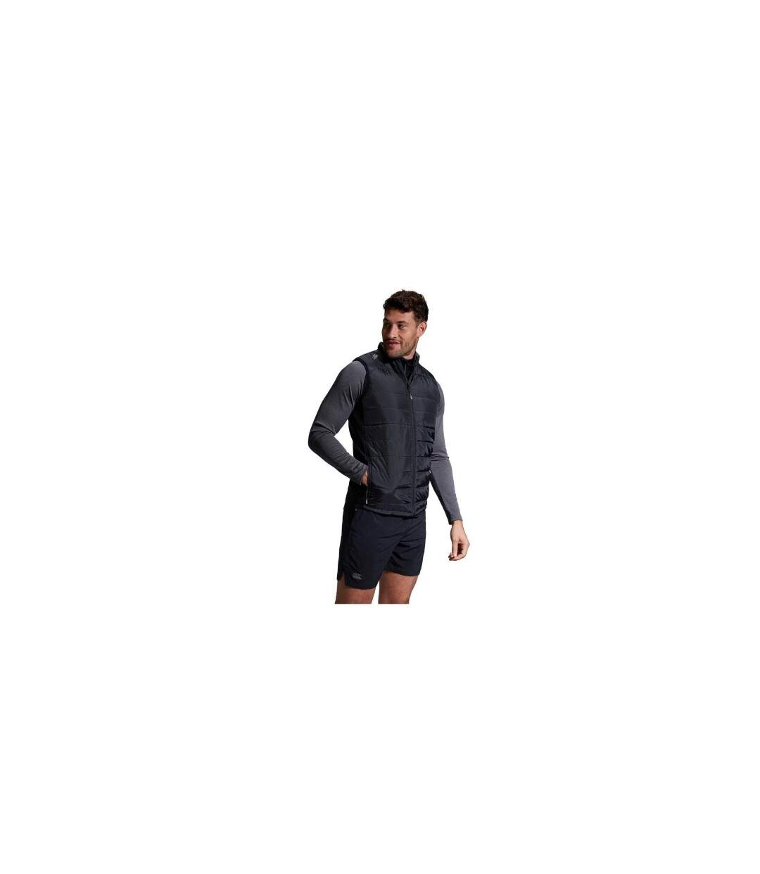 Mens Gilet Black Canterbury-1