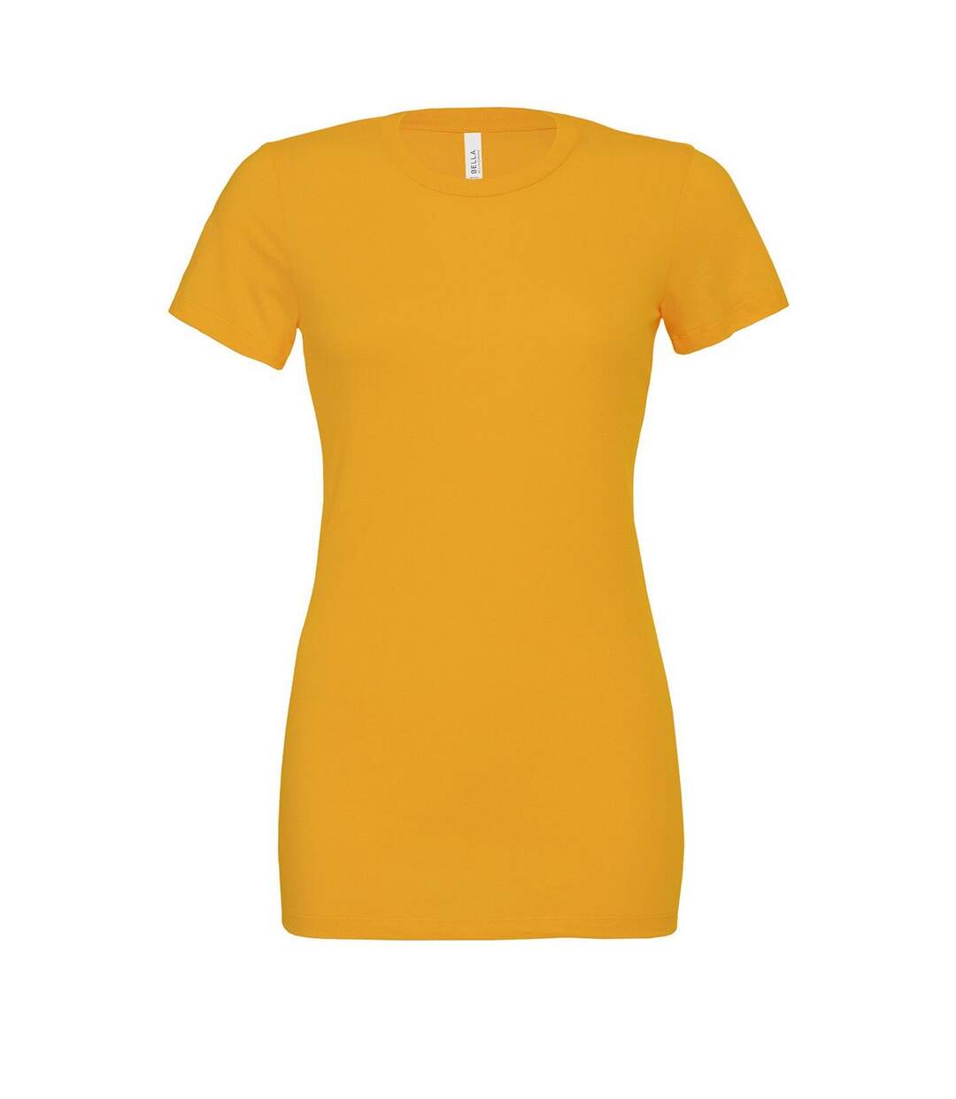 T-shirt femme jaune foncé Bella + Canvas-1