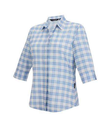 Chemisier Motif/style À Carreaux Keralin Femme Denim Délavé Regatta