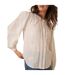 Blouse Manches Longues Motif/style Broderie Femme Blanc Nobody´s Child-4