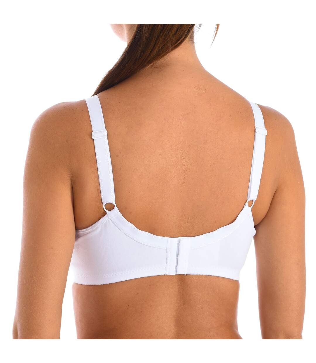 Cotton bra with underwire for women, PATRICIA model. Firm support, softness and everyday comfort.