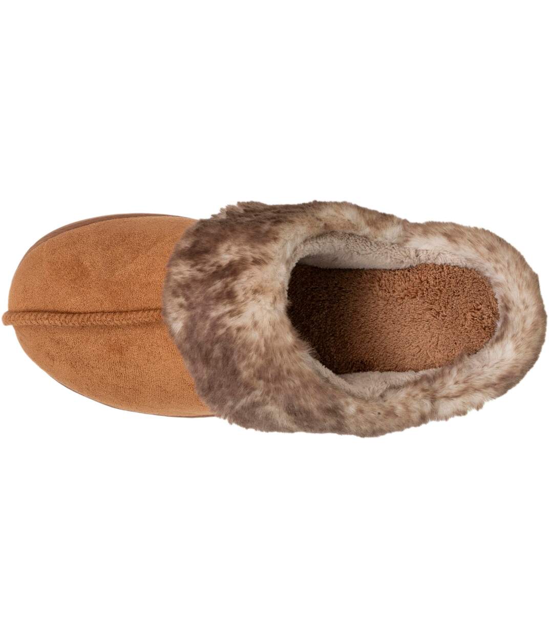 Isotoner Chaussons Mules femme suéfine, chauds-3