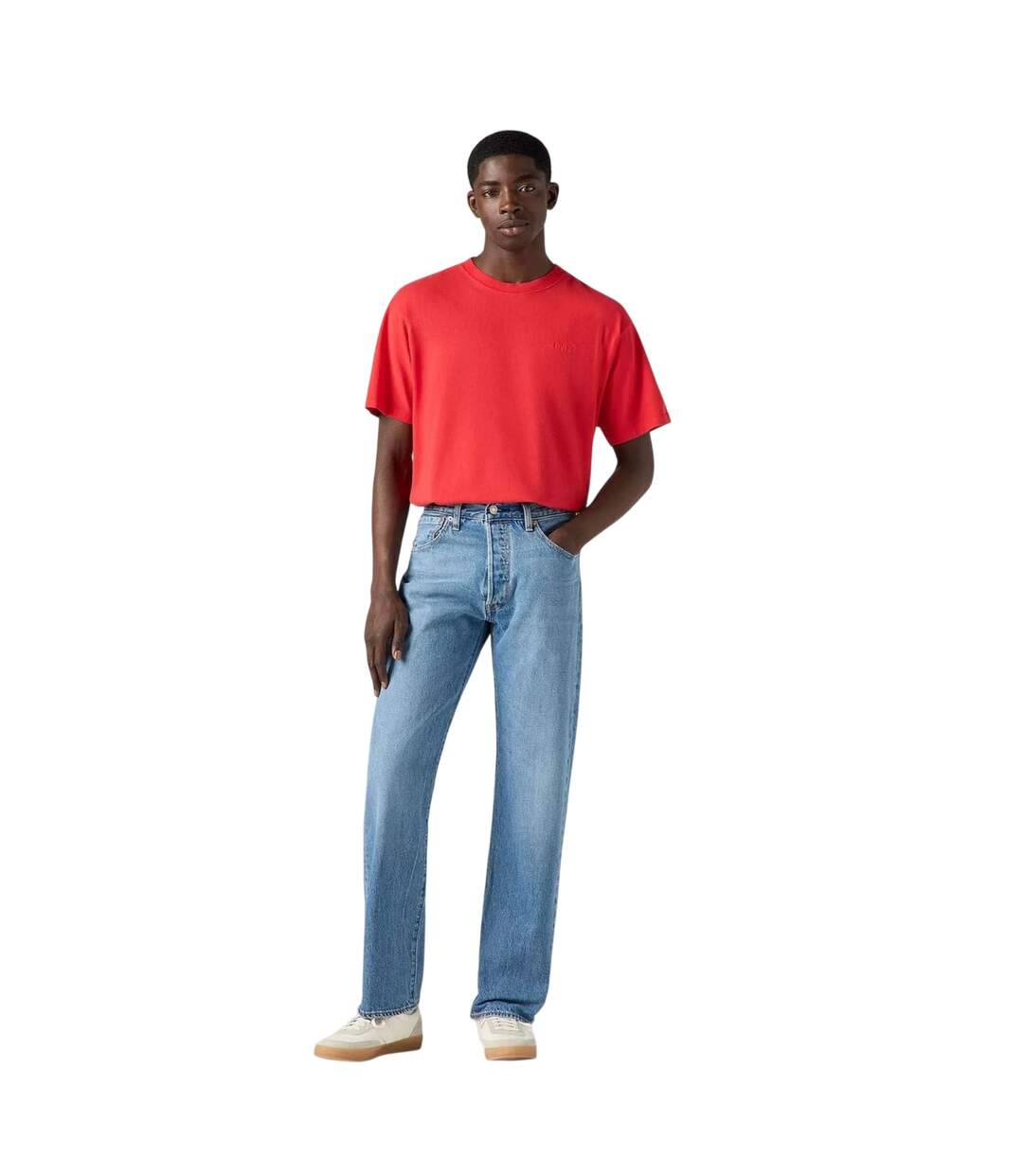 Mens 501 93 Straight Jeans Blue Levis-1