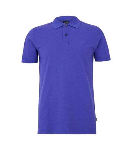 Polo Firenze Homme Violet Foncé Boss