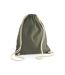 Earthaware Organic Gymsac One Size Olive Green Westford Mill-2
