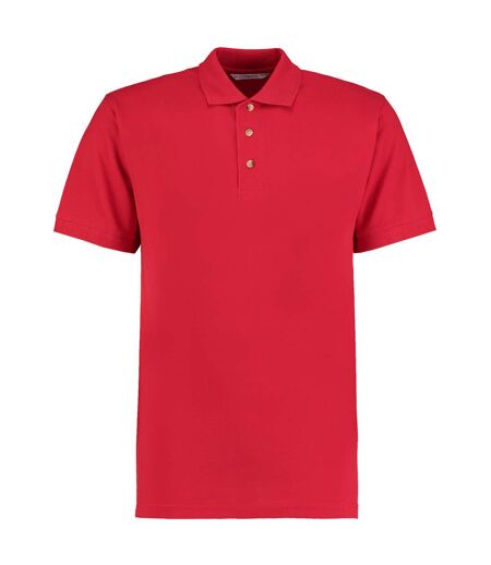 Kustom Kit Workwear Mens Short Sleeve Polo Shirt (Red)