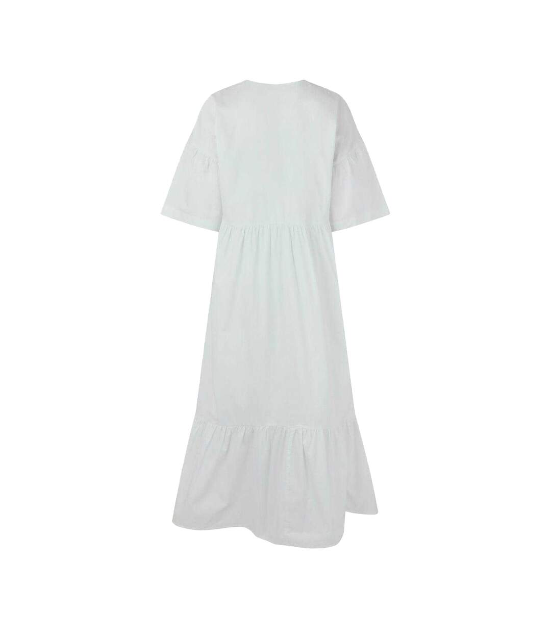 Robe Longue Pia Femme Rose Fumé Edited-2