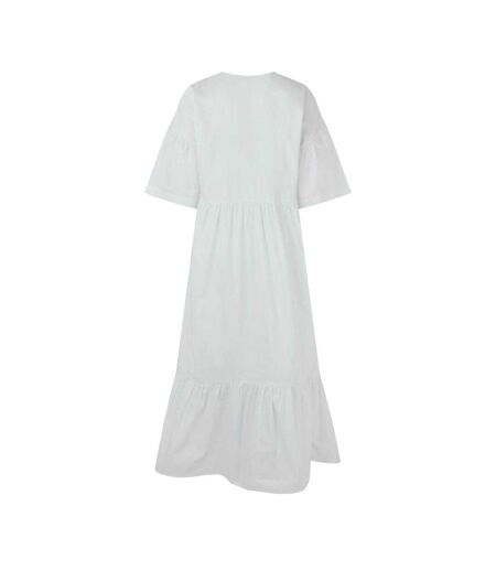 Robe Longue Pia Femme Rose Fumé Edited