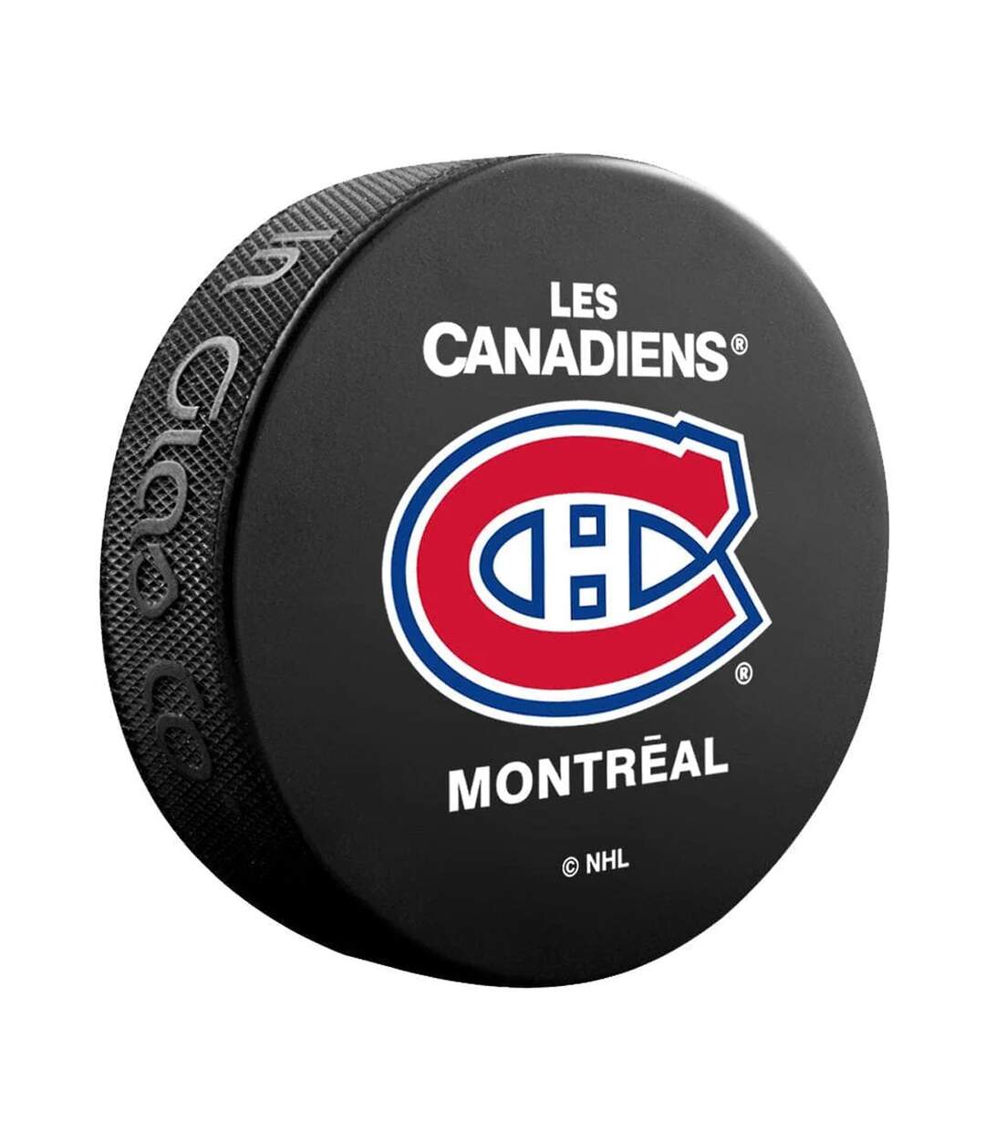 Palet De Hockey Motif/style Emblème Montreal Canadiens Taille Unique Noir Inglasco-1