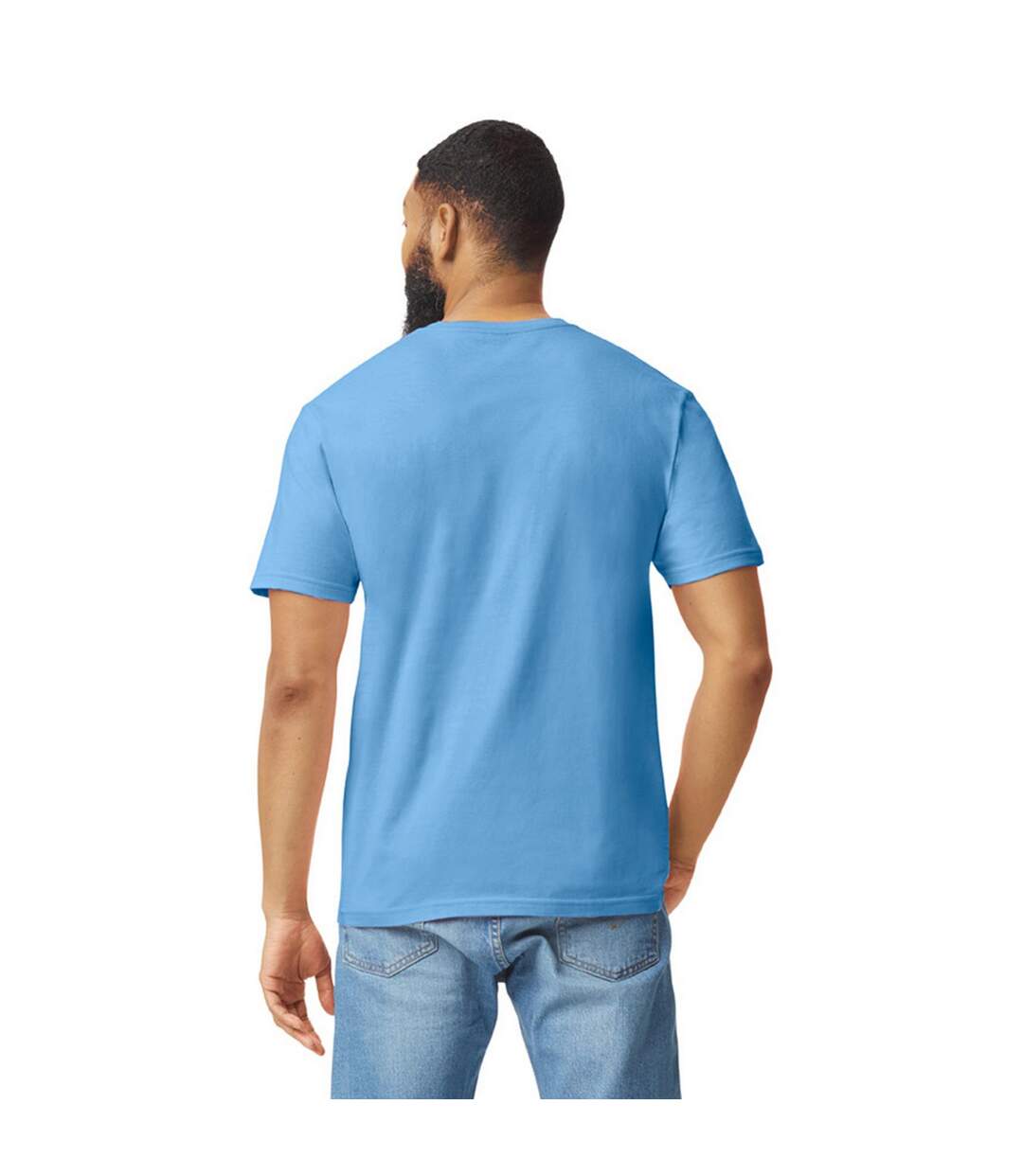 T-shirt Motif/style Uni Softstyle Adulte Bleuet Clair Gildan-3