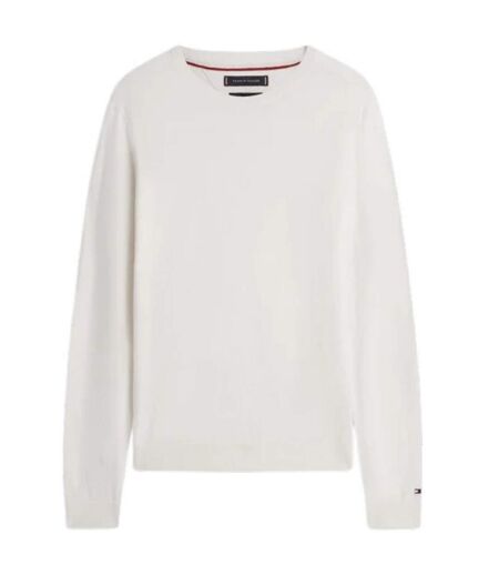 Pull Homme Blanc Cassé Tommy Hilfiger