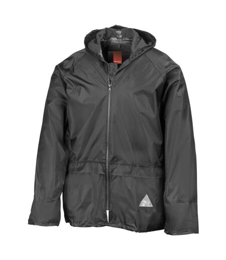 Mens Waterproof Jacket And Trousers Set Black Result