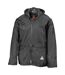 Mens Waterproof Jacket And Trousers Set Black Result-2