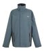 Great Outdoors Mens Outdoor Classic Matt Hooded Waterproof Jacket Stormy Weather Ash Regatta-2