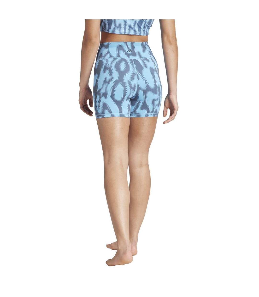 Short De Compression All Me Femme Bleu Adidas-3