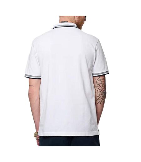 Polo Blanc Homme Kaporal JARODE25 - 3XL