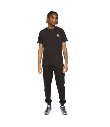 Mens Crosby Cargo Jogging Bottoms Black Kings Will Dream
