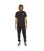 Mens Crosby Cargo Jogging Bottoms Black Kings Will Dream-1