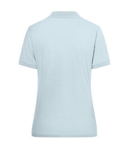 Polo Classic Femme Bleu Clair James And Nicholson