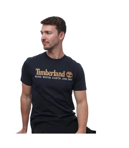 T-shirt homme bleu marine Timberland