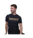 T-shirt homme bleu marine Timberland-3