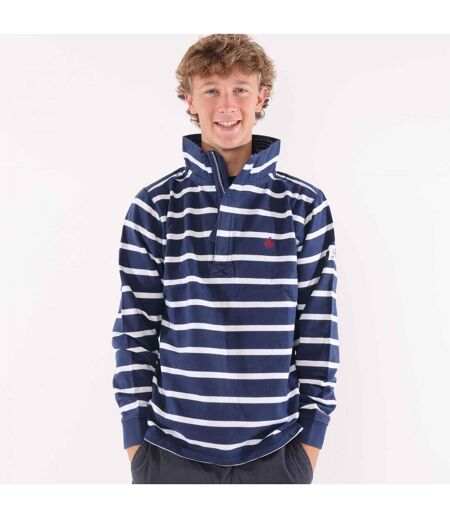 Sweat Motif/style Rayé Homme Marine Lazy Jacks