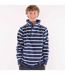Sweat Motif/style Rayé Homme Marine Lazy Jacks-1