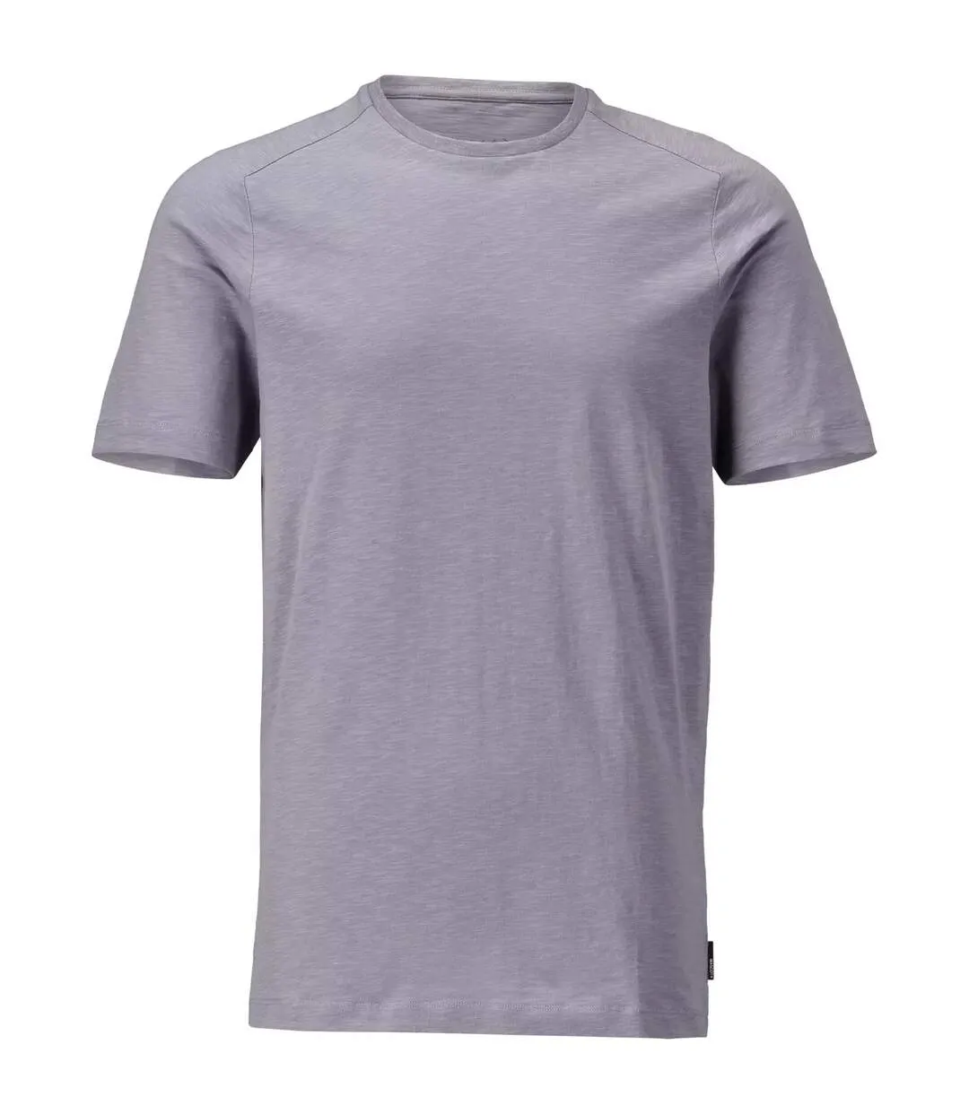 Mens Customised Short-sleeved T-shirt Light Stone Blue Mascot-1