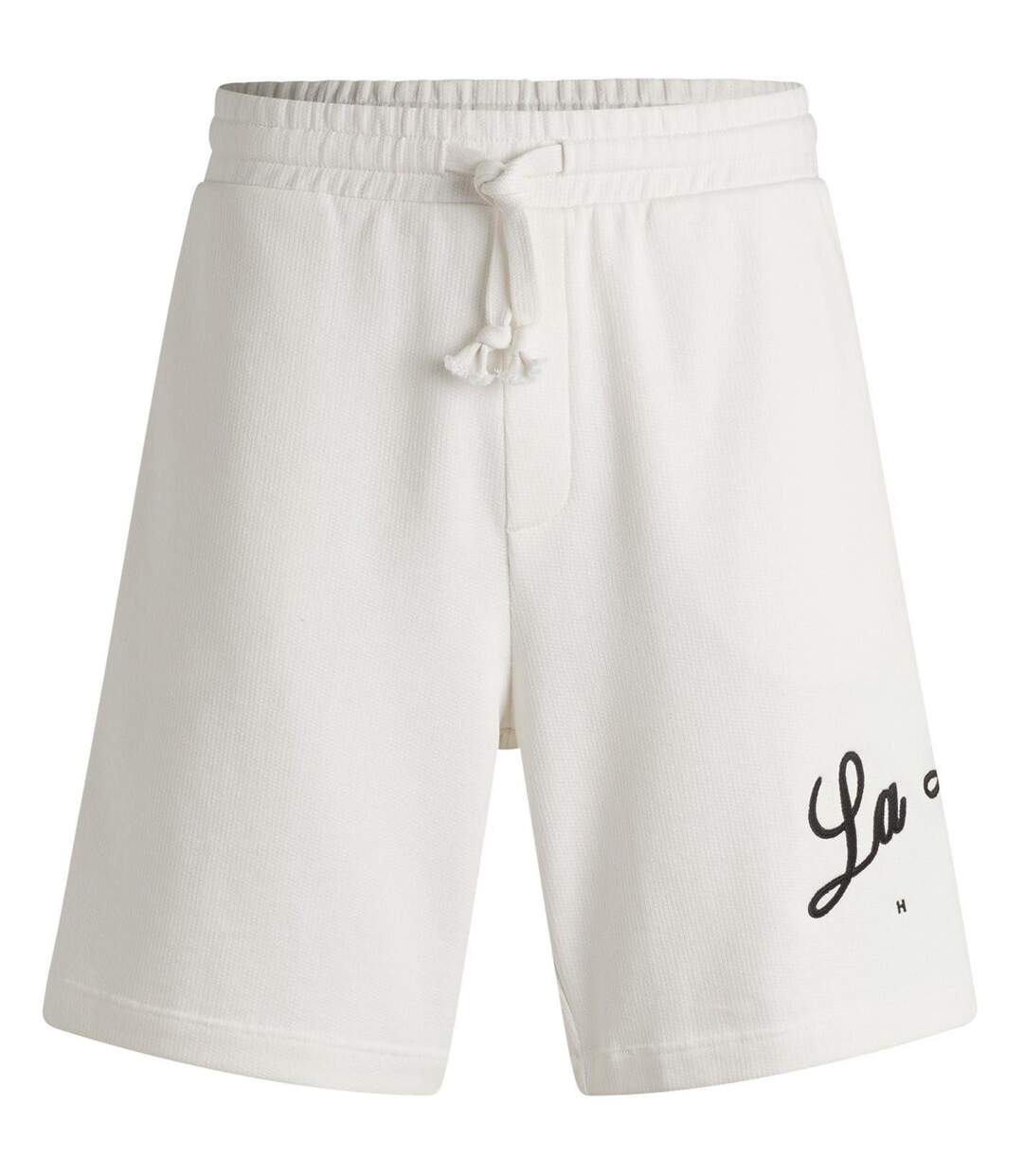 Mens Sweat Shorts Natural Hugo-2