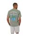 Mens Rune Regular T-shirt Sage Threadbare-3