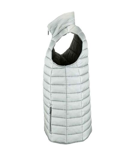 Veste Sans Manches Wave Homme Gris Métal SOLS