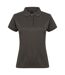 Henbury Womens/Ladies Coolplus® Fitted Polo Shirt (Heather Charcoal) - UTRW636